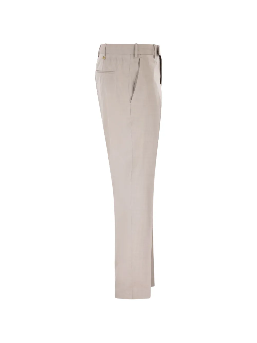 PT Torino Geplooide pantalon Beige
