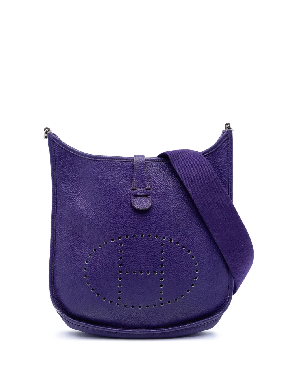 Hermès Pre-Owned 2004 Clemence Evelyne III 29 crossbody bag - Viola