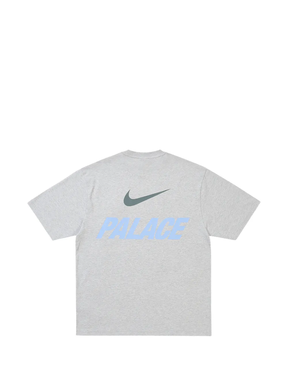 Palace x Nike T-shirt met logo‐print Grijs