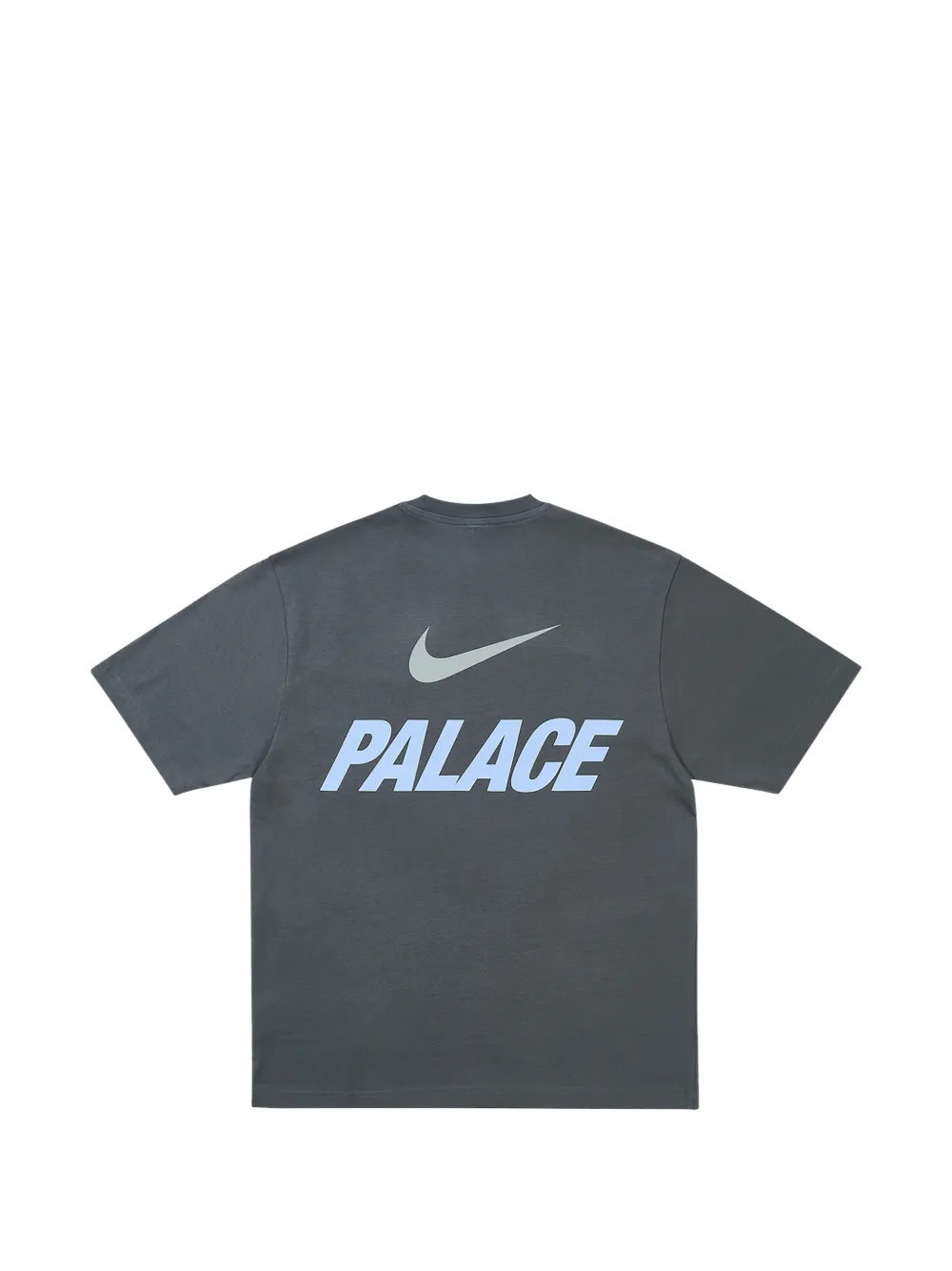 Palace x Nike T-shirt met logo‐print Grijs