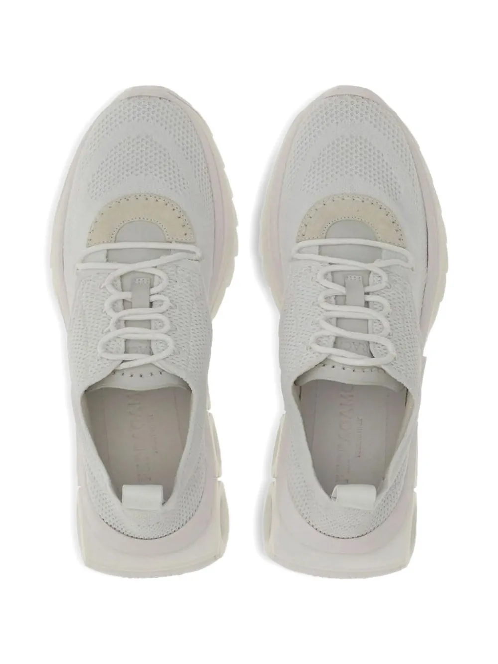 Ferragamo gancini-detail sneakers Wit