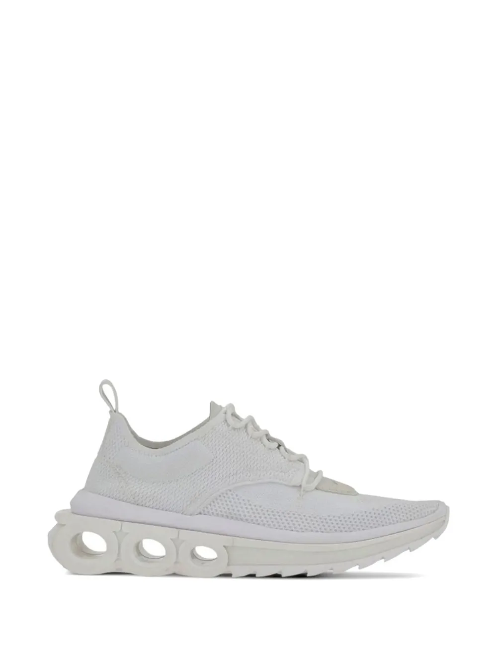 Ferragamo gancini-detail sneakers - Bianco