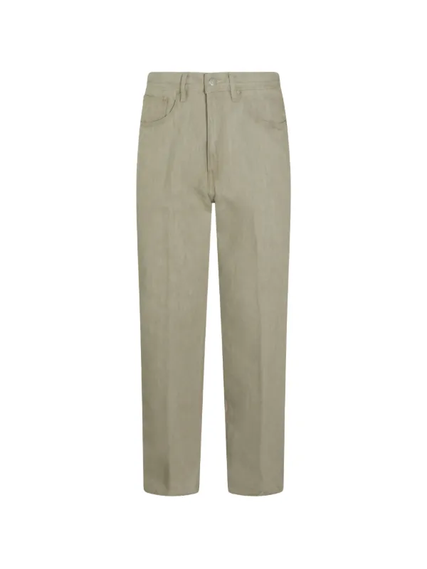 Auralee Straight-leg Jeans in Grey