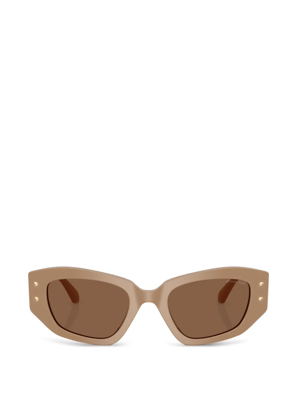 Michael Kors Le Praz geometric-frame sunglasses - Nude
