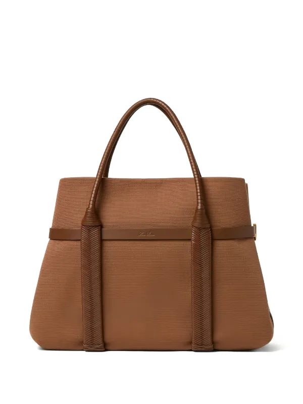 Loro Piana Large Ghiera Shopper | Brown | FARFETCH