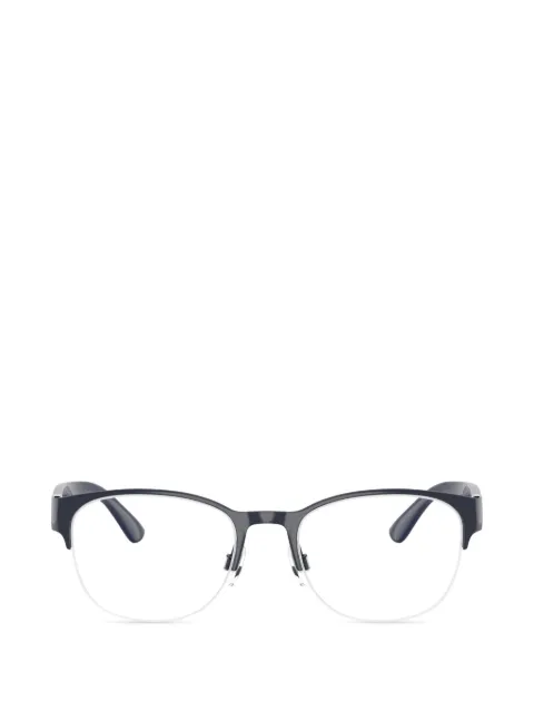 POLO RALPH LAUREN EYEWEAR half-rim round-frame glasses