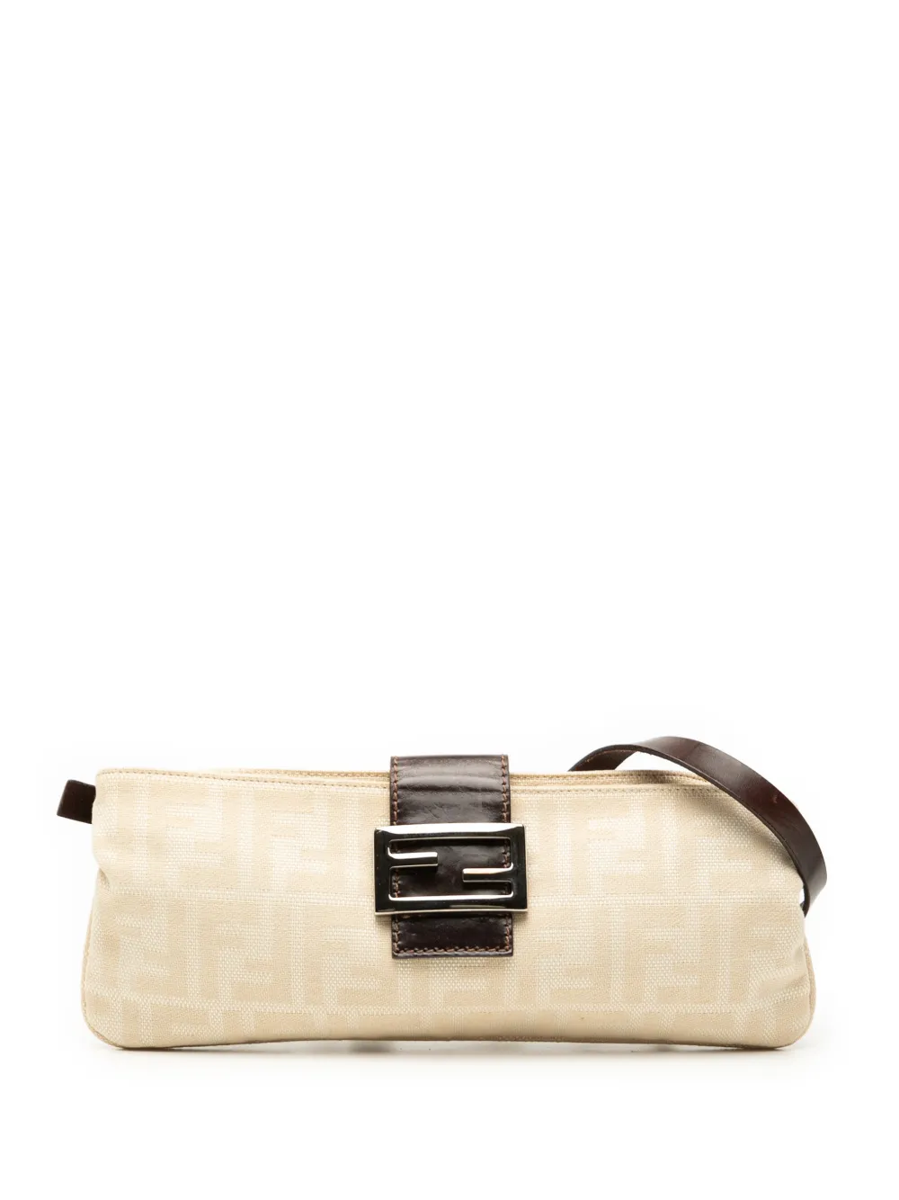 Fendi Pre-Owned 20th Century Zucca Canvas crossbody bag - Toni neutri