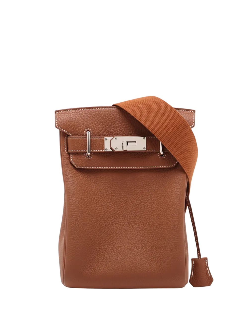 Hermès Pre-Owned 2025 Togo Kelly Hac A Dos PM backpack - Marrone