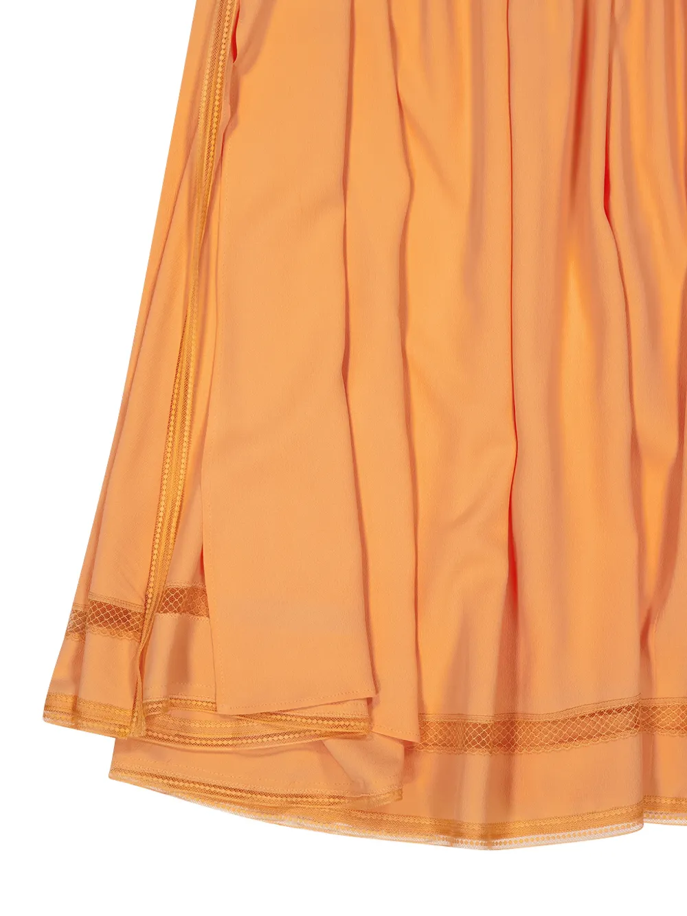 Rabanne Shirt met strikdetail Oranje