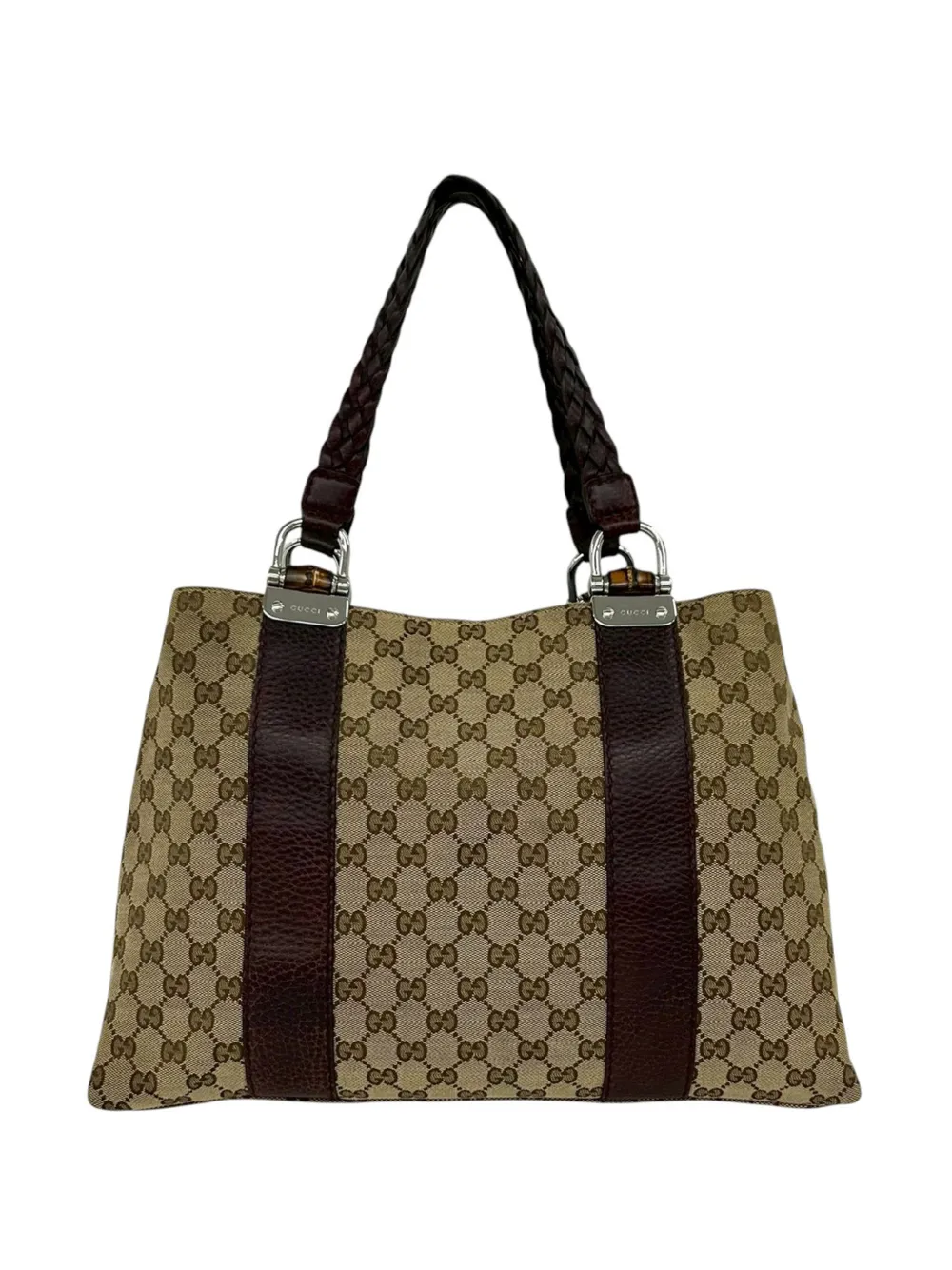 Gucci Pre-Owned 2000-2015 ミディアム GGキャンバス バンブー