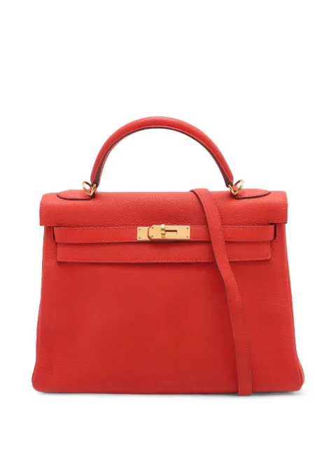 Hermès Pre-Owned 2012 Togo Kelly II Retourne 32 satchel