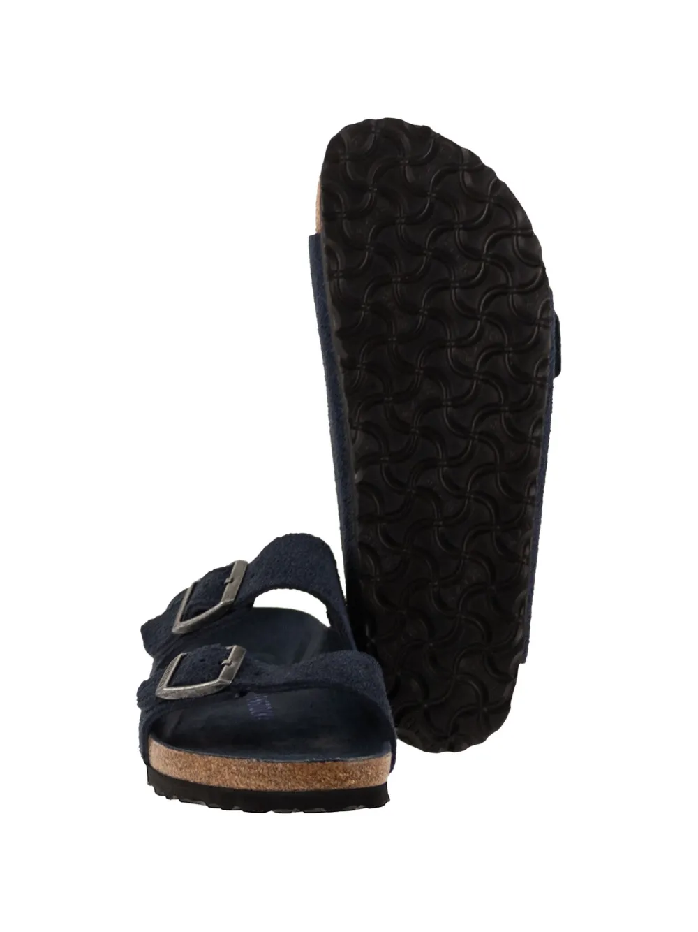 Birkenstock Arizona suede sandals Blauw