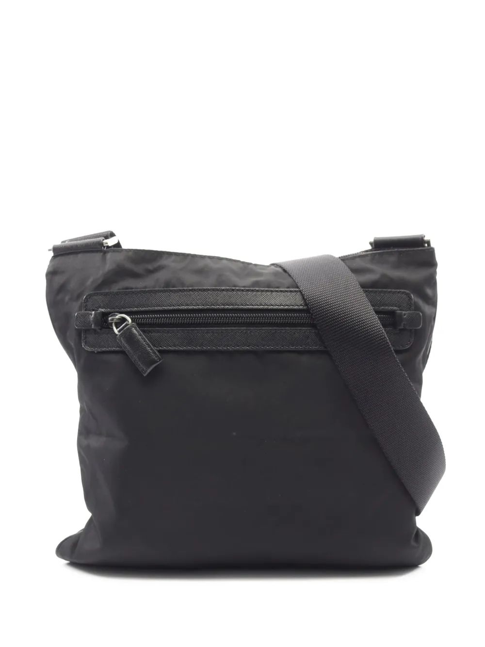 Prada Pre-Owned 2013-2026 Tessuto Zip Top crossbody bag - Nero