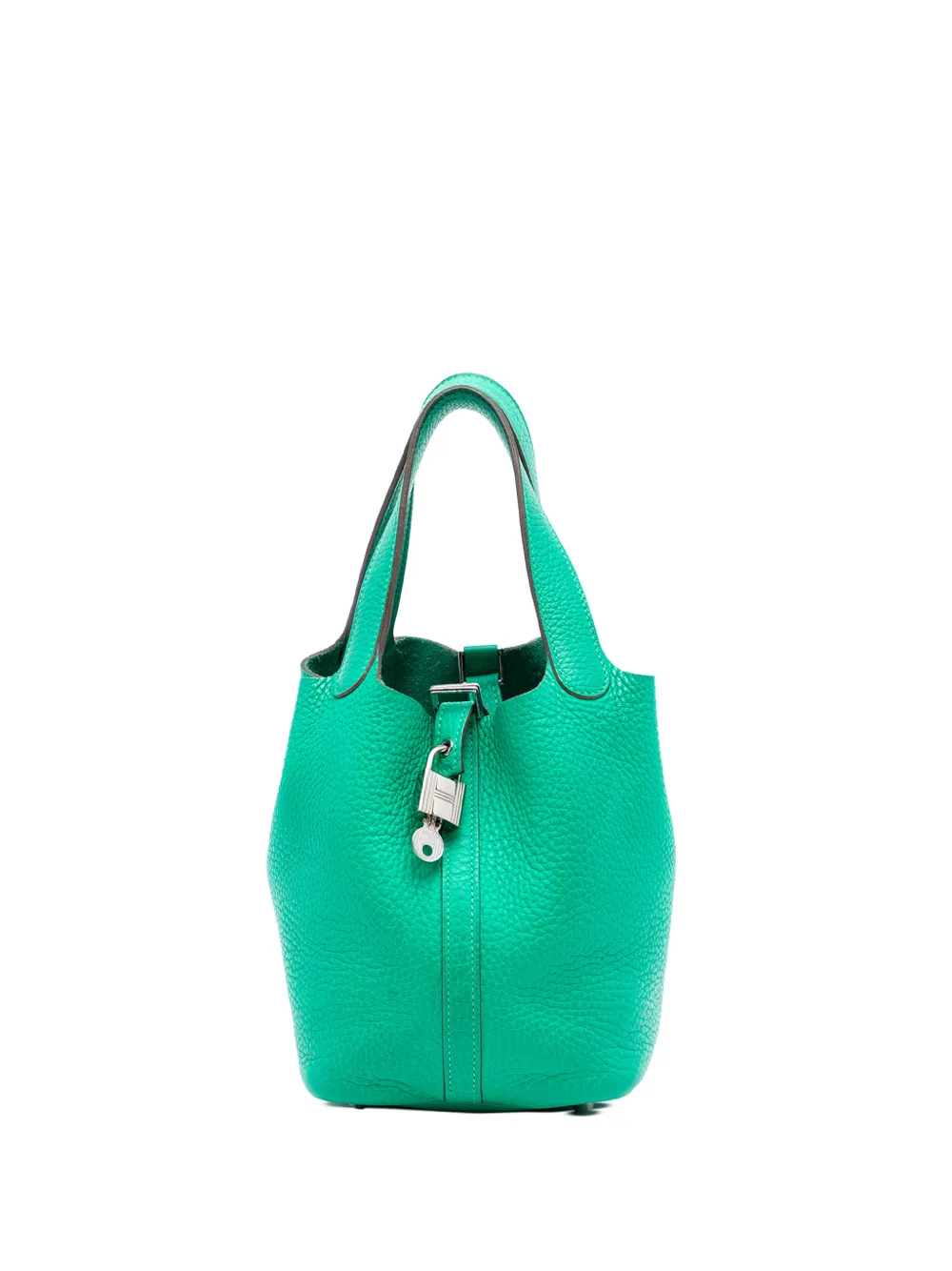 Hermès Pre-Owned 2011 Clemence Picotin Lock 18 handbag - Verde