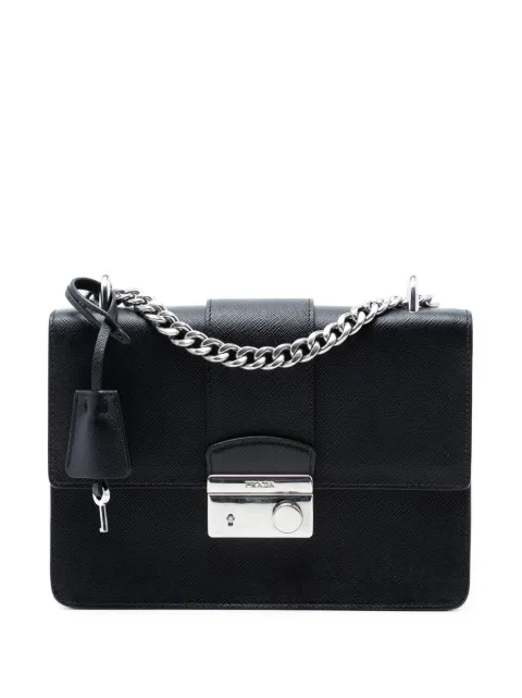 Prada Pre-Owned 2010-2026 Saffiano Lux Sound Lock crossbody bag