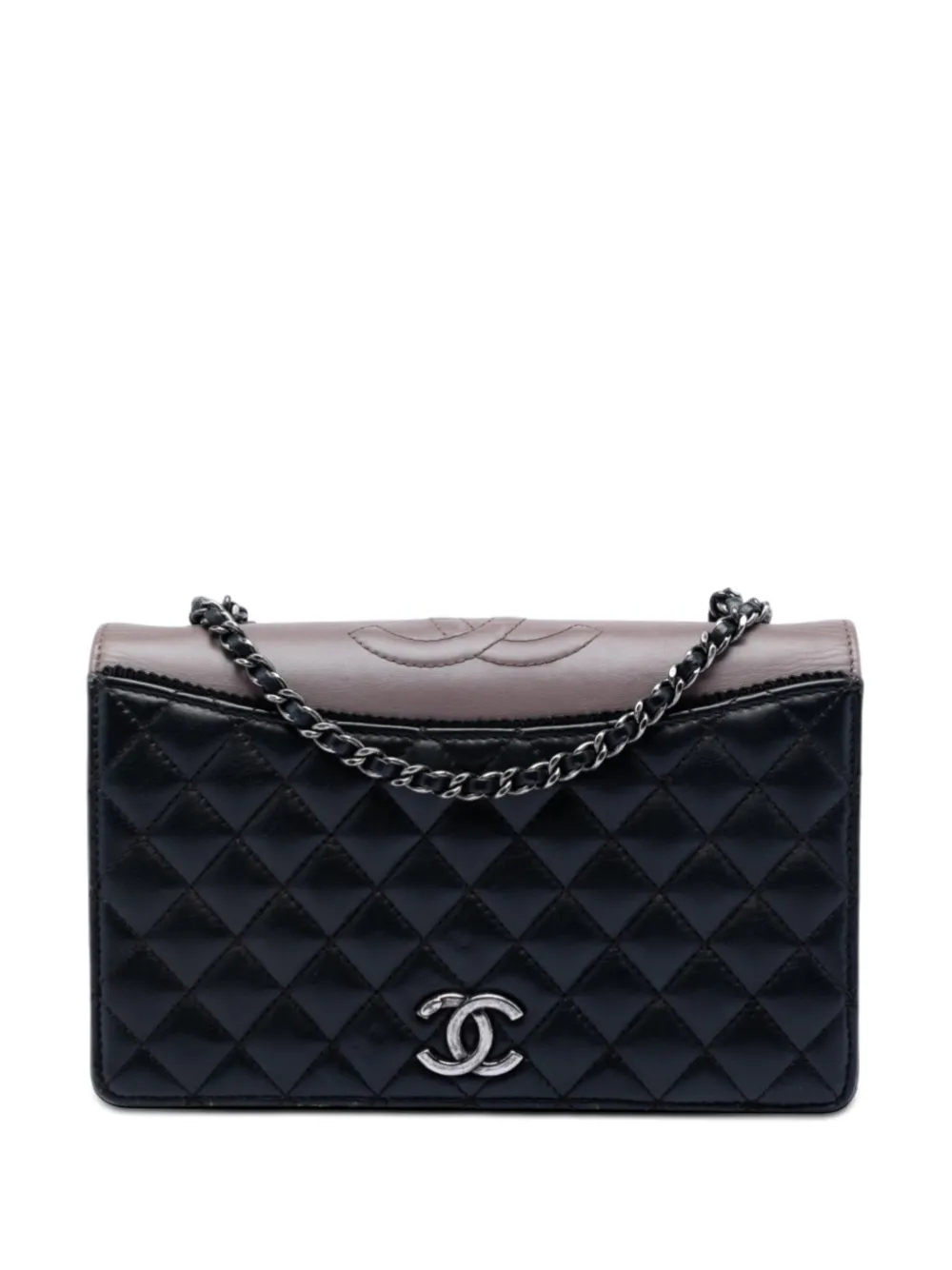 CHANEL Pre-Owned 2016-2017 Small Quilted Calfskin Ballerine Flap crossbody bag - Marrone