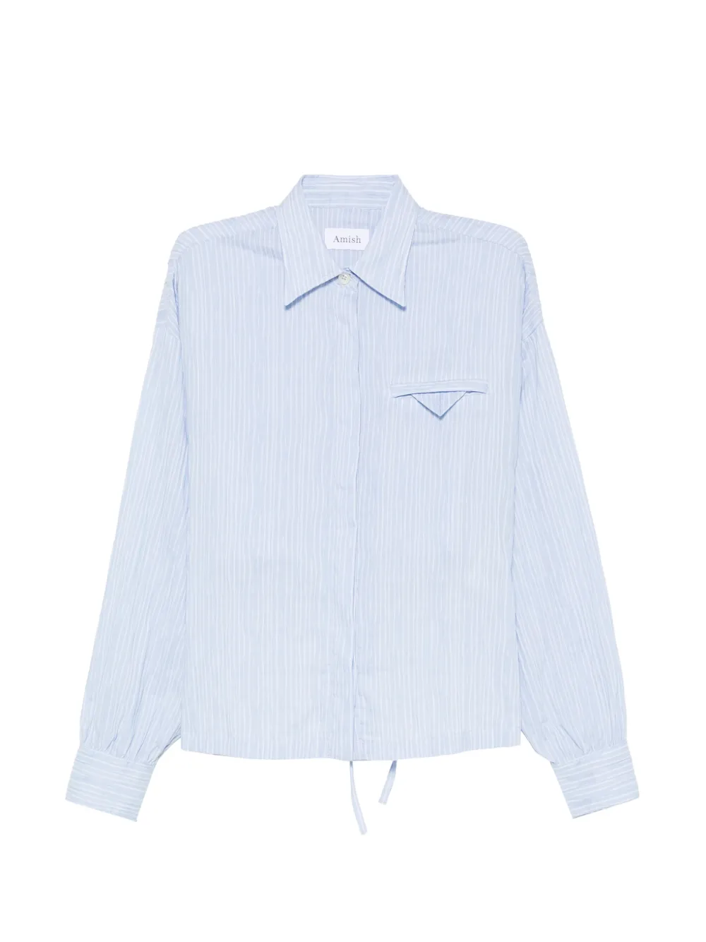 AMISH Camicia a righe - Blu
