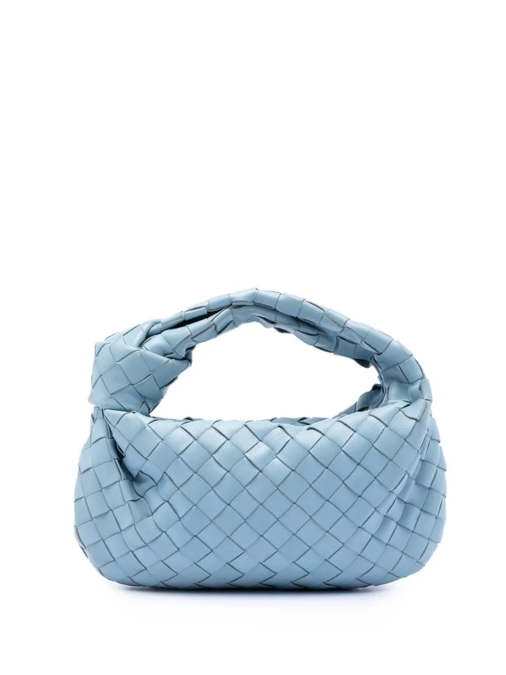 Bottega Veneta Pre-Owned 2012-2026 Mini Nappa Intrecciato Jodie hobo bag - Blu