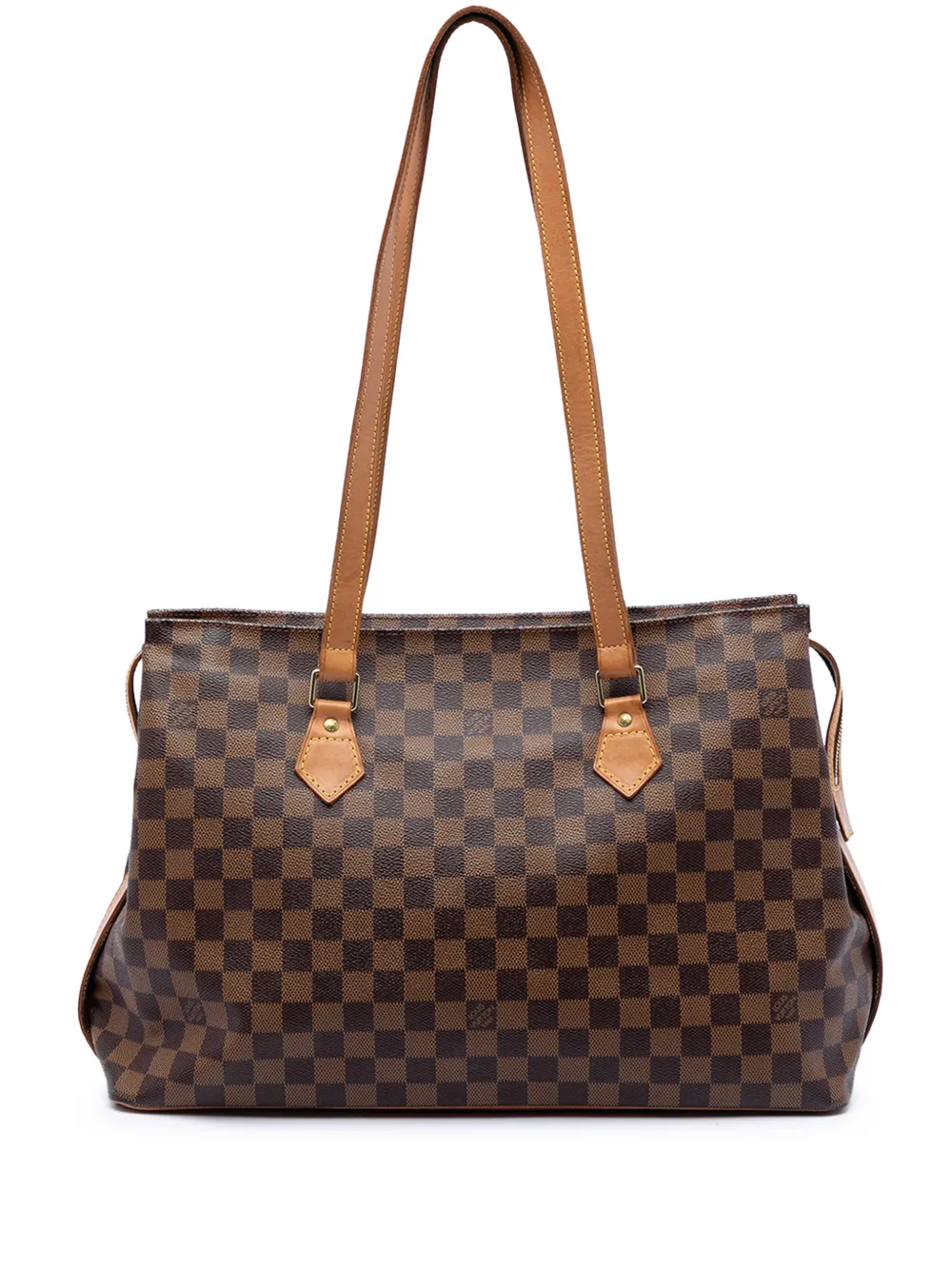 Louis Vuitton Pre-Owned 1997 Damier Ebene Columbine shoulder bag - Brown