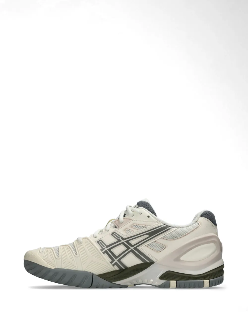ASICS Sneakers met mesh vlak en ondersteunende laag Beige
