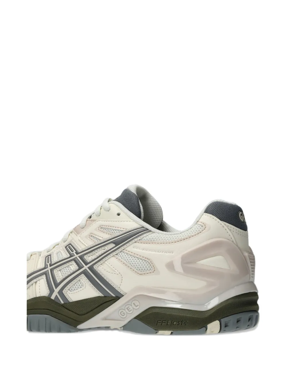 ASICS Sneakers met mesh vlak en ondersteunende laag Beige