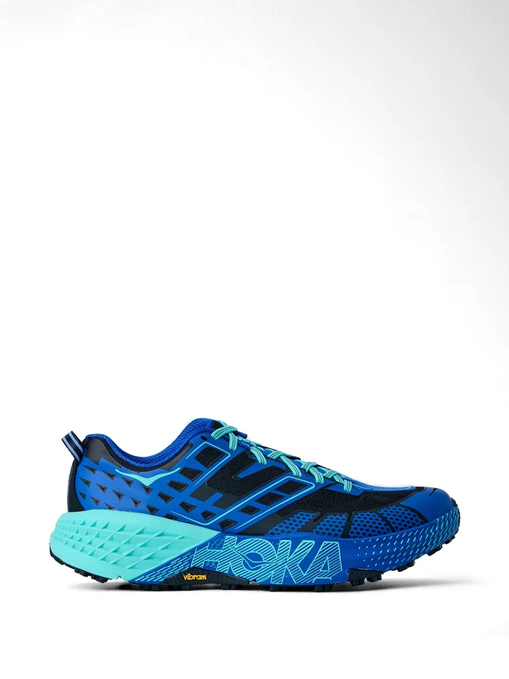 HOKA Speedgoat 2 mesh-overlay sneakers - Blau