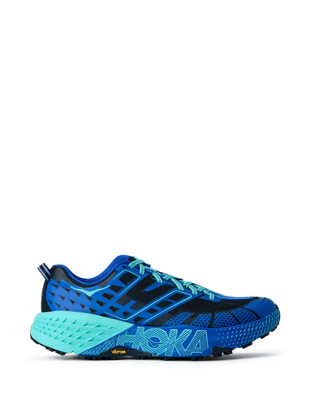HOKA Speedgoat 2 mesh-overlay sneakers Blauw