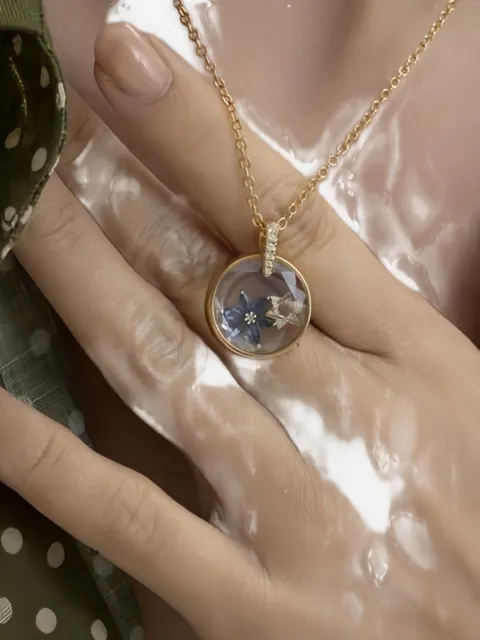 Loquet Star of David diamond charm