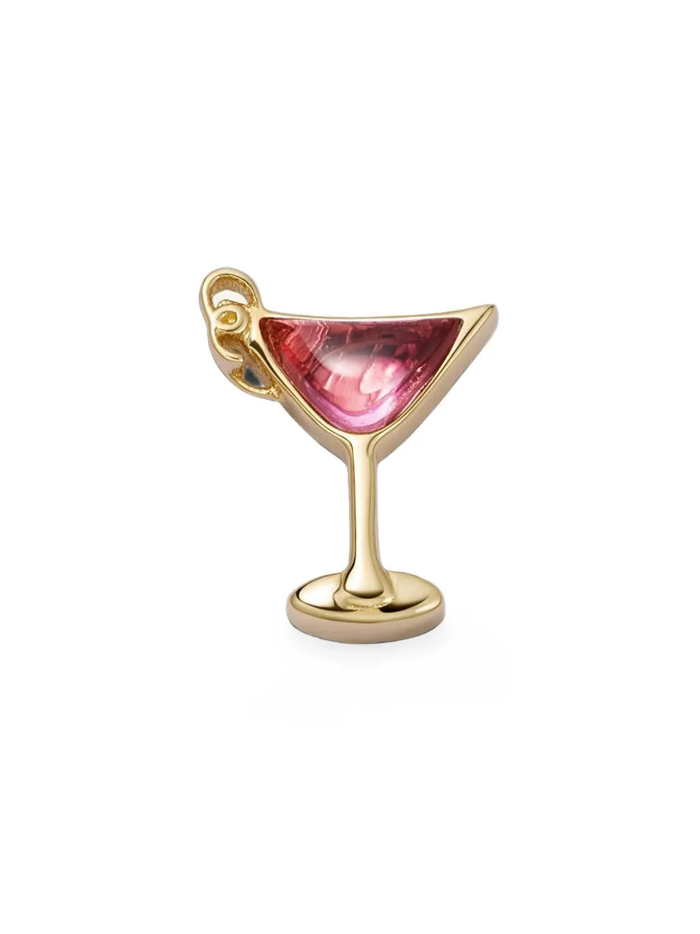 Loquet Cosmopolitan Anhänger mit Turmalin - Gold