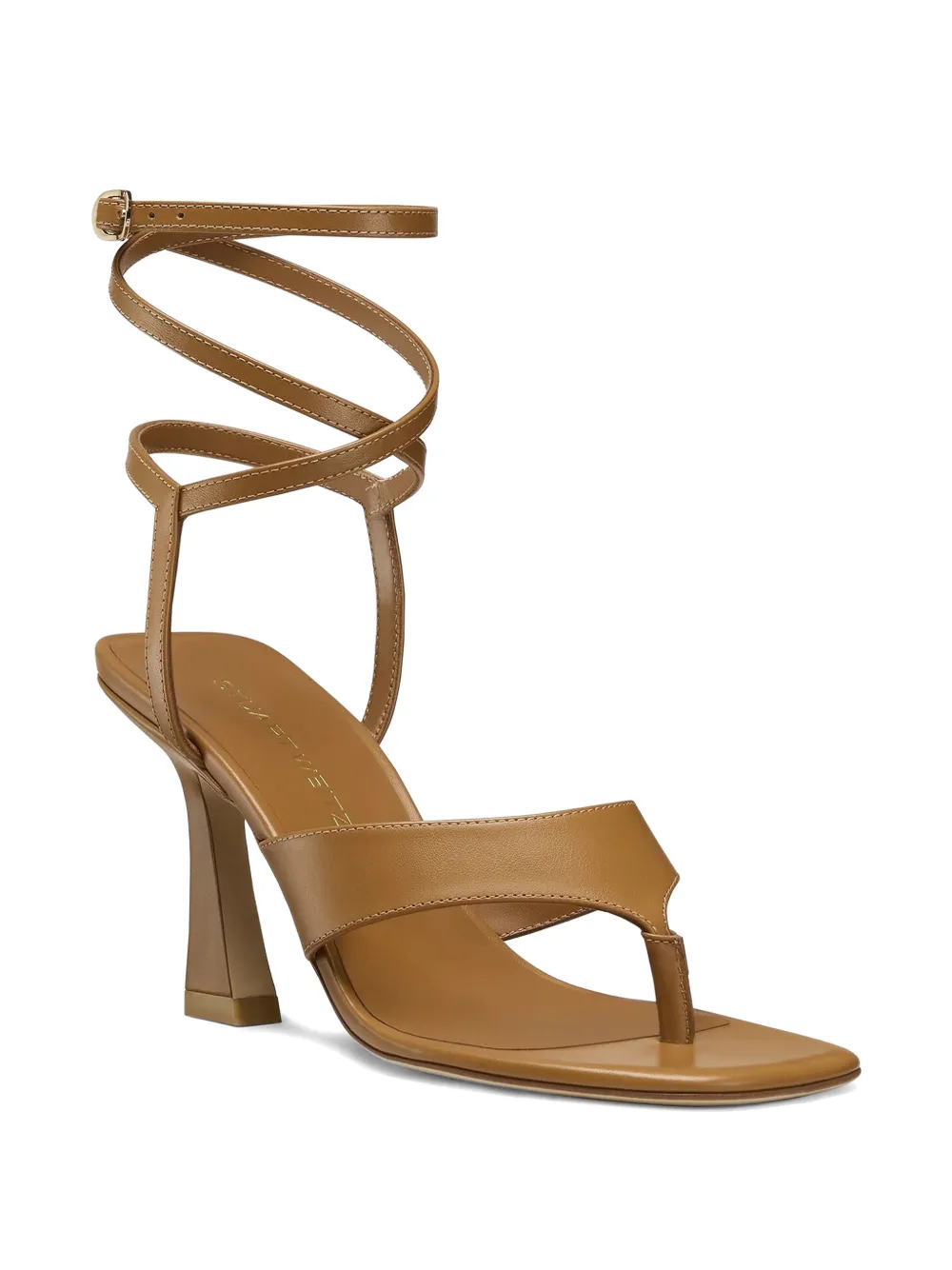 Stuart Weitzman 8.5cm Vinnie sandals Bruin