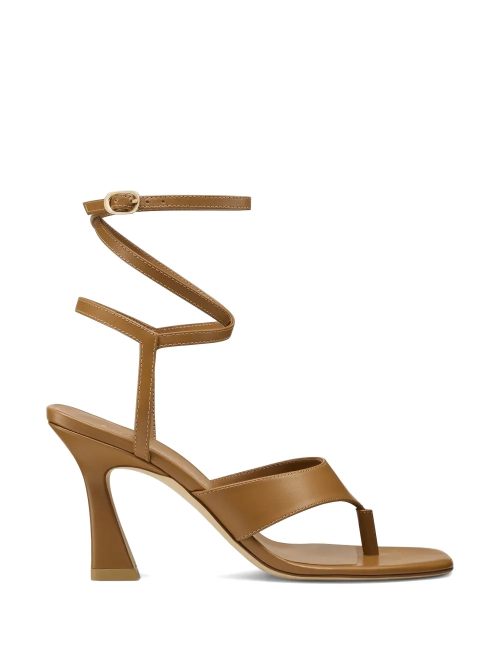 Stuart Weitzman 85mm Vinnie sandals - Braun