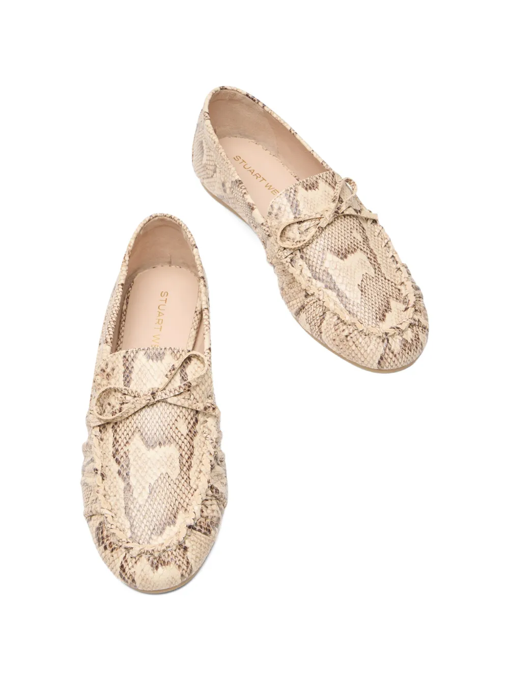 Stuart Weitzman Britt loafers Beige