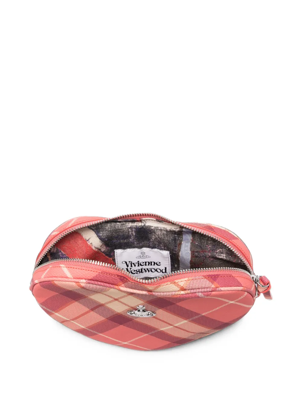 Vivienne Westwood Alexa Heart crossbodytas Roze