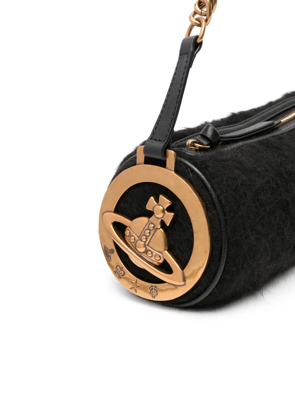 Vivienne Westwood Cindy cylinder bag Zwart