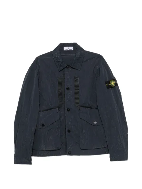 Stone Island logo-patch jacket