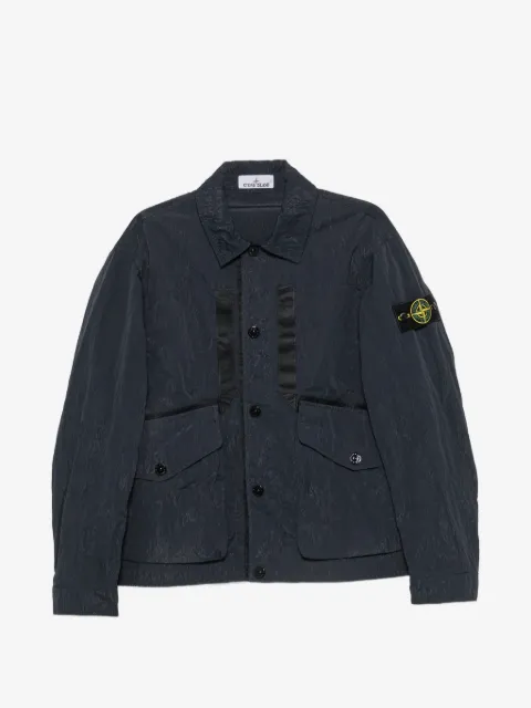 Stone Island logo-patch jacket