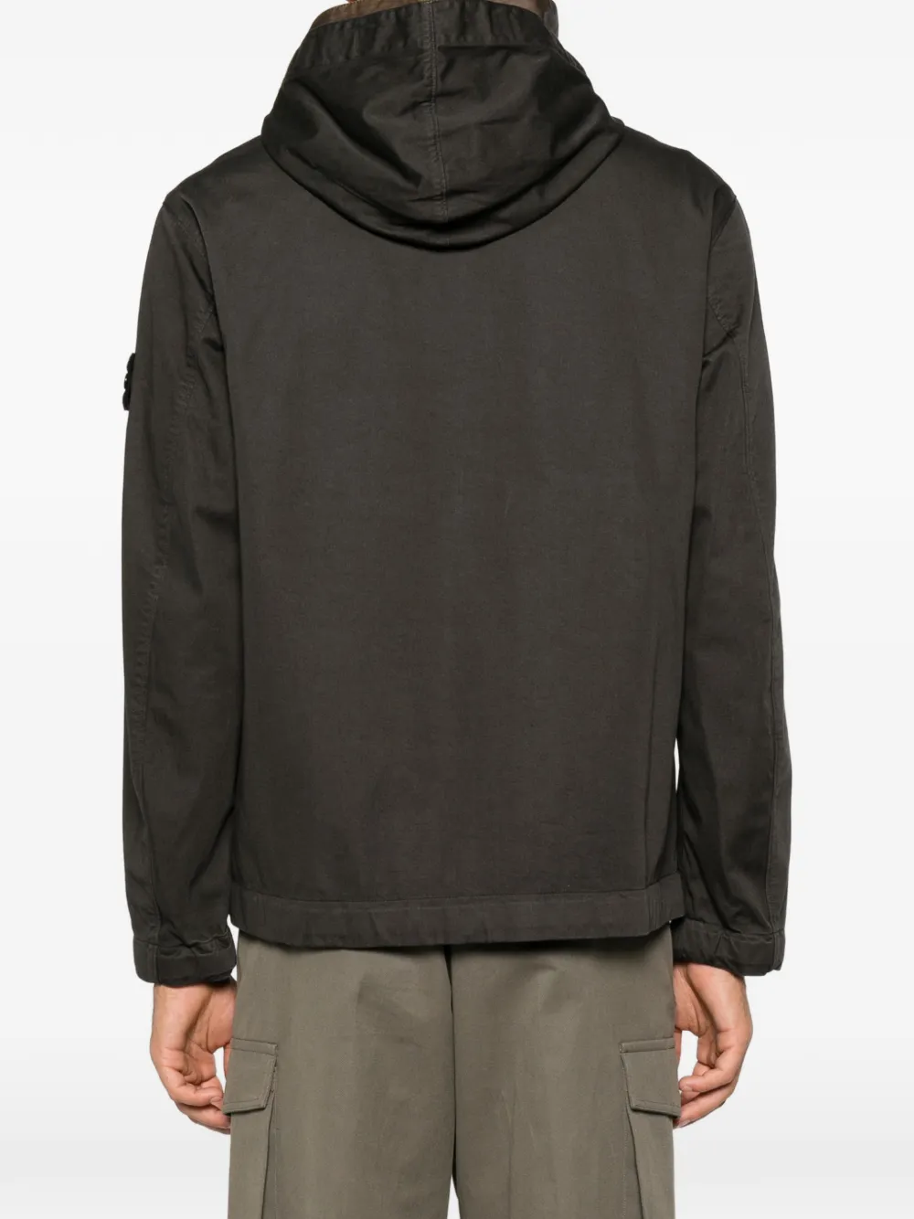 Stone Island zip-up jacket Grijs