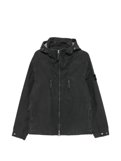 Stone Island Tela Resinata hooded jacket