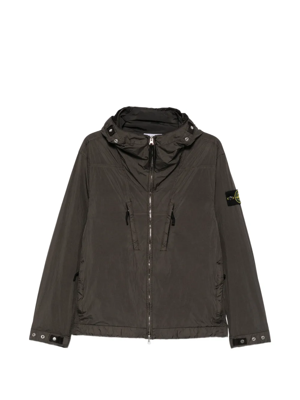 Stone Island Crinkle Reps padded jacket Grijs