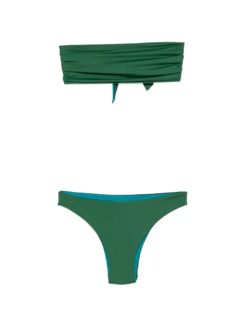 Fisico bikini estilo bandeau con detalle de nudo