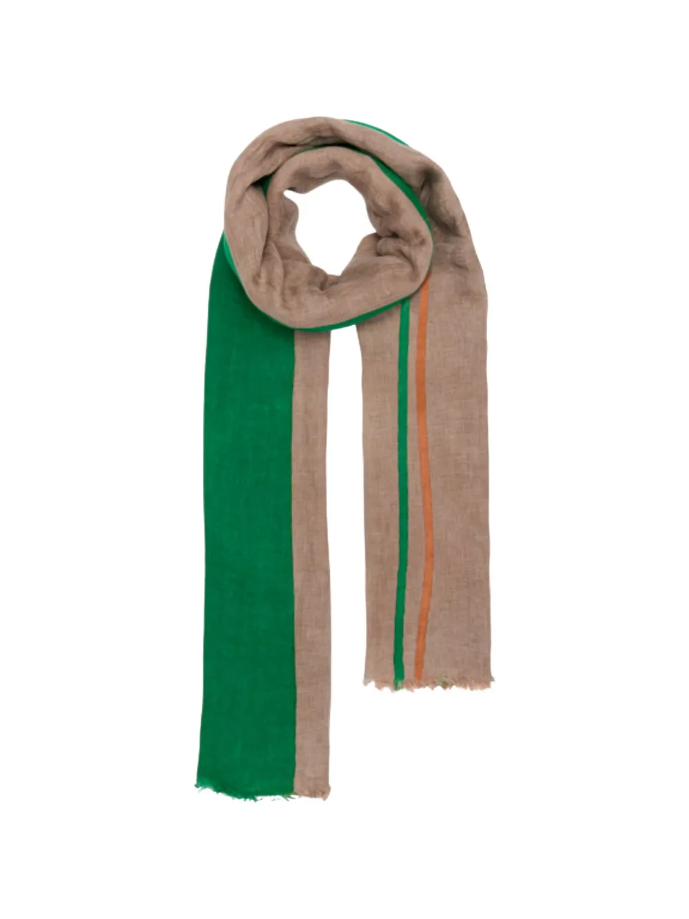 Lovat & Green Valley scarf - Toni neutri