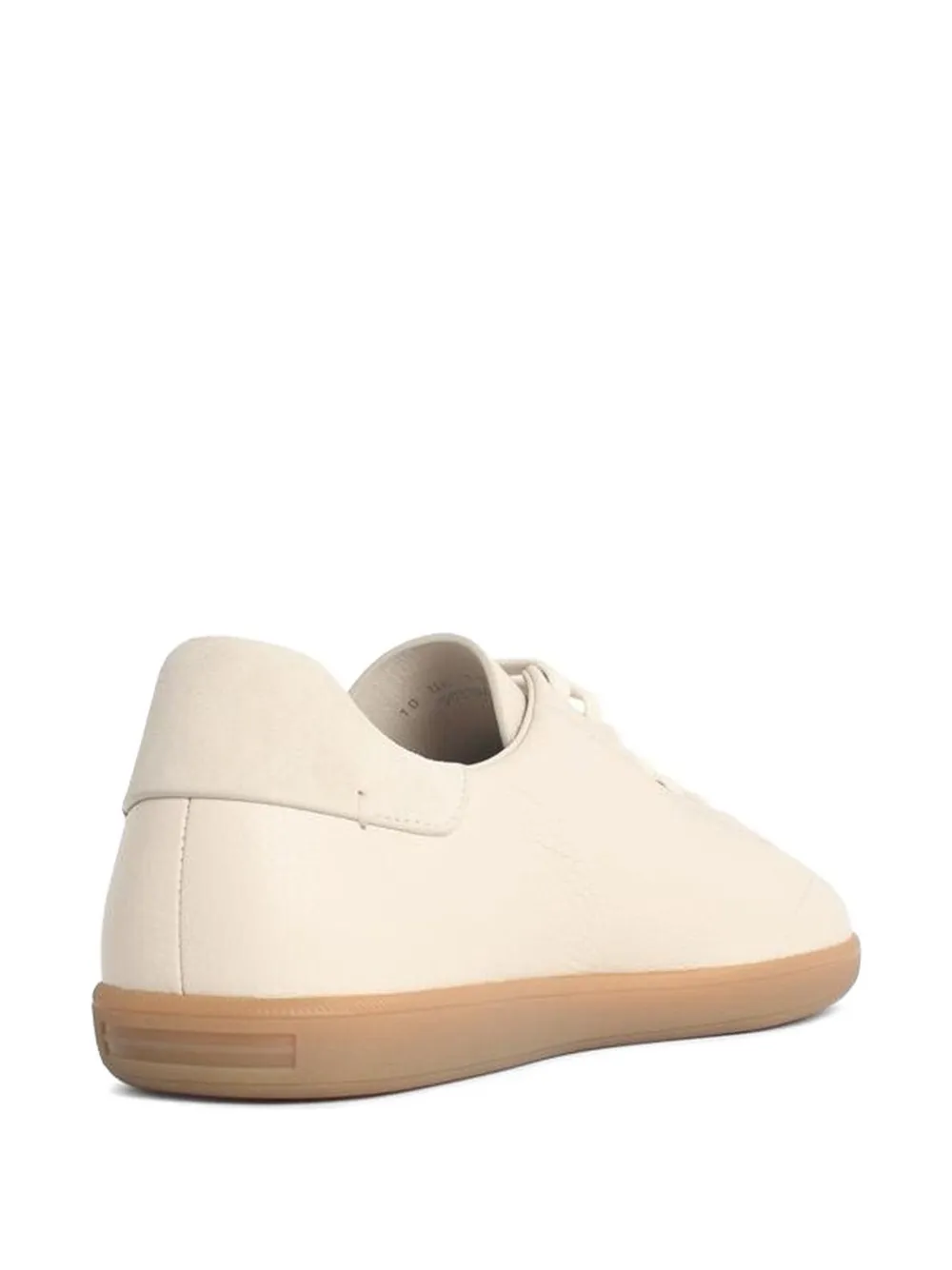 Zegna Leren sneakers Beige