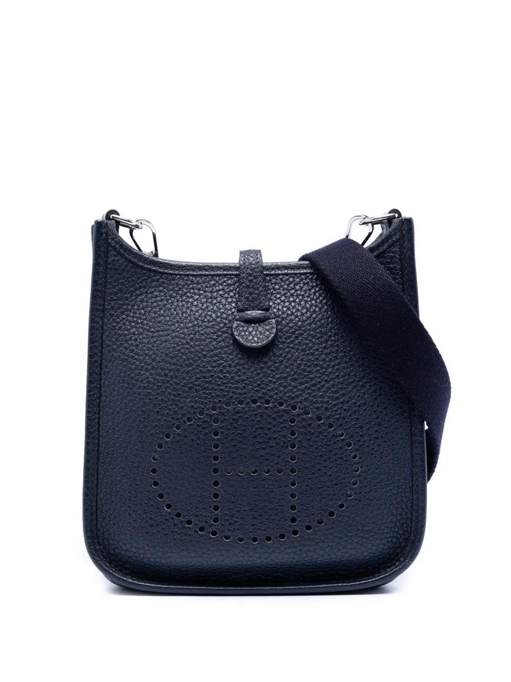 Hermès Pre-Owned 2017 Clemence Evelyne I TPM crossbody bag - Blu