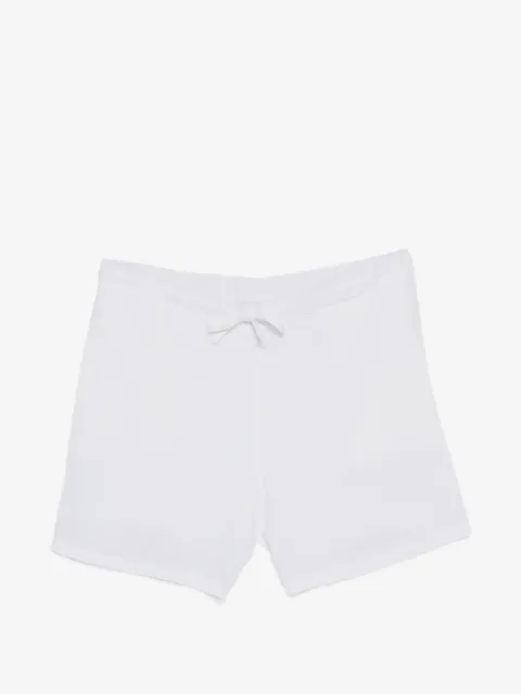 120% Lino drawstring-waist shorts
