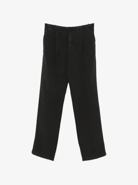 120% Lino straight-leg trousers