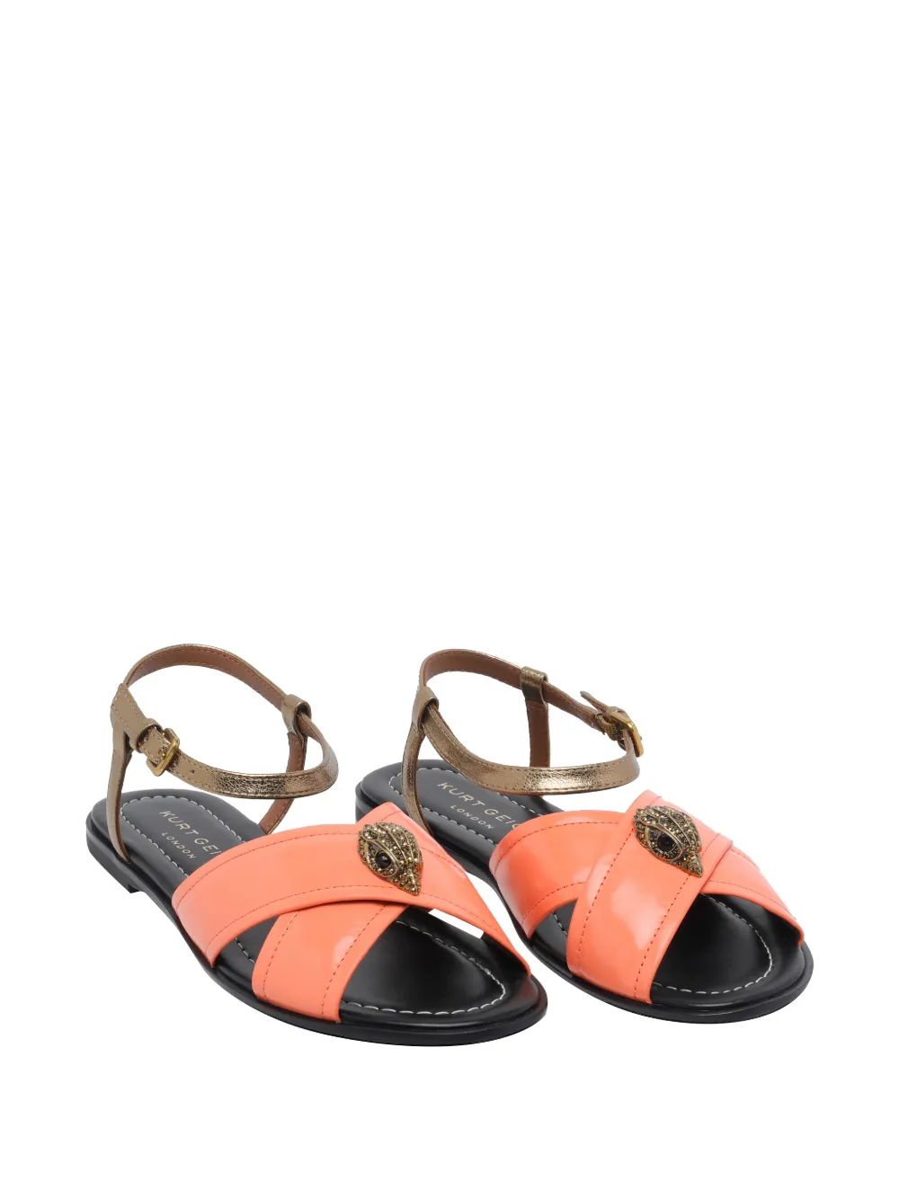 Kurt Geiger London Orson crossover sandals Oranje