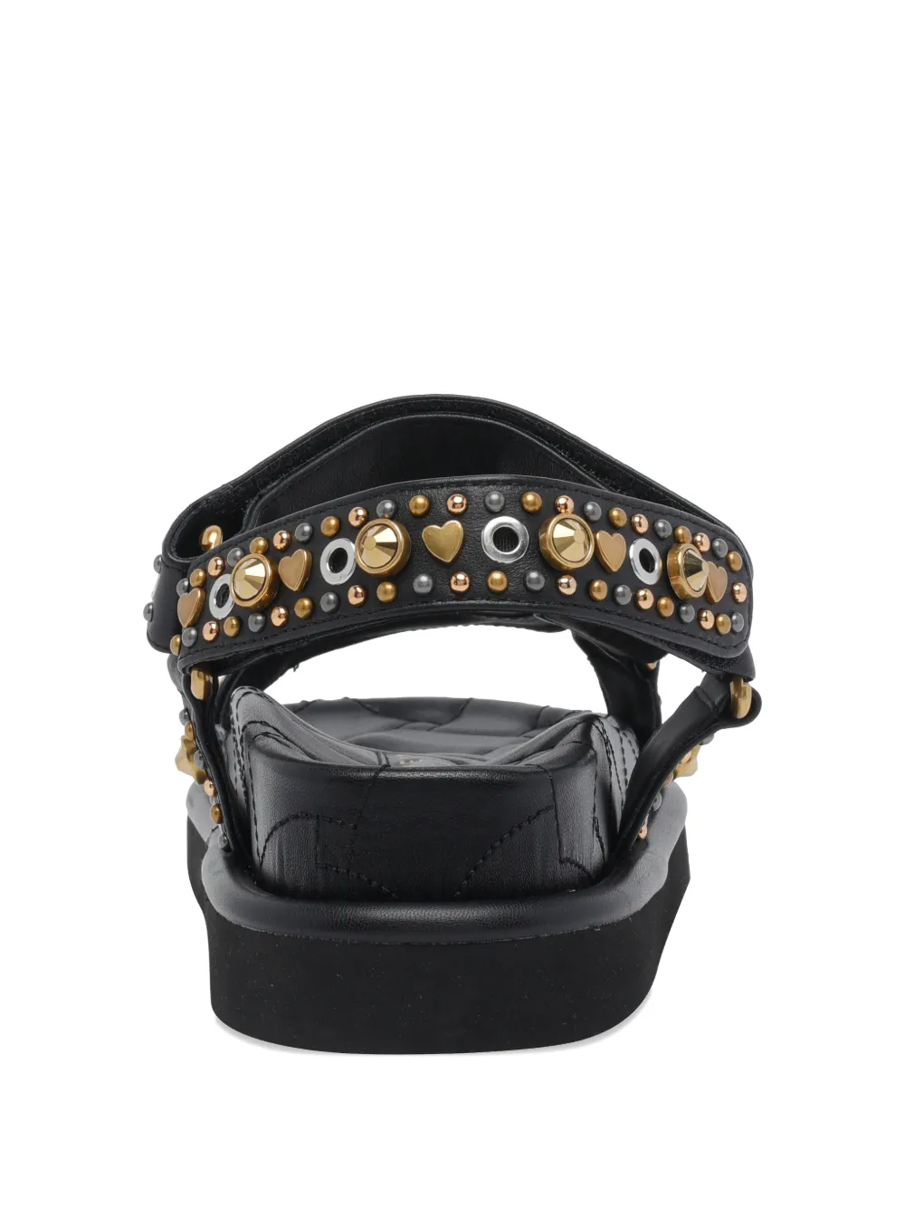 Kurt Geiger London Orson stud-embellished sandals Zwart