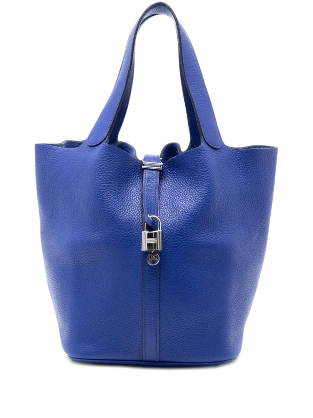 Hermès Pre-Owned 2016 Clemence Picotin Lock Handtasche 26cm - Blau