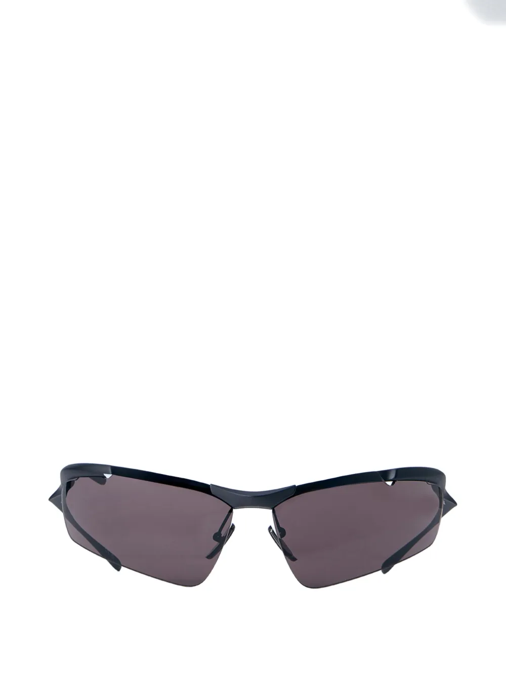 Balenciaga shield-frame sunglasses - Schwarz