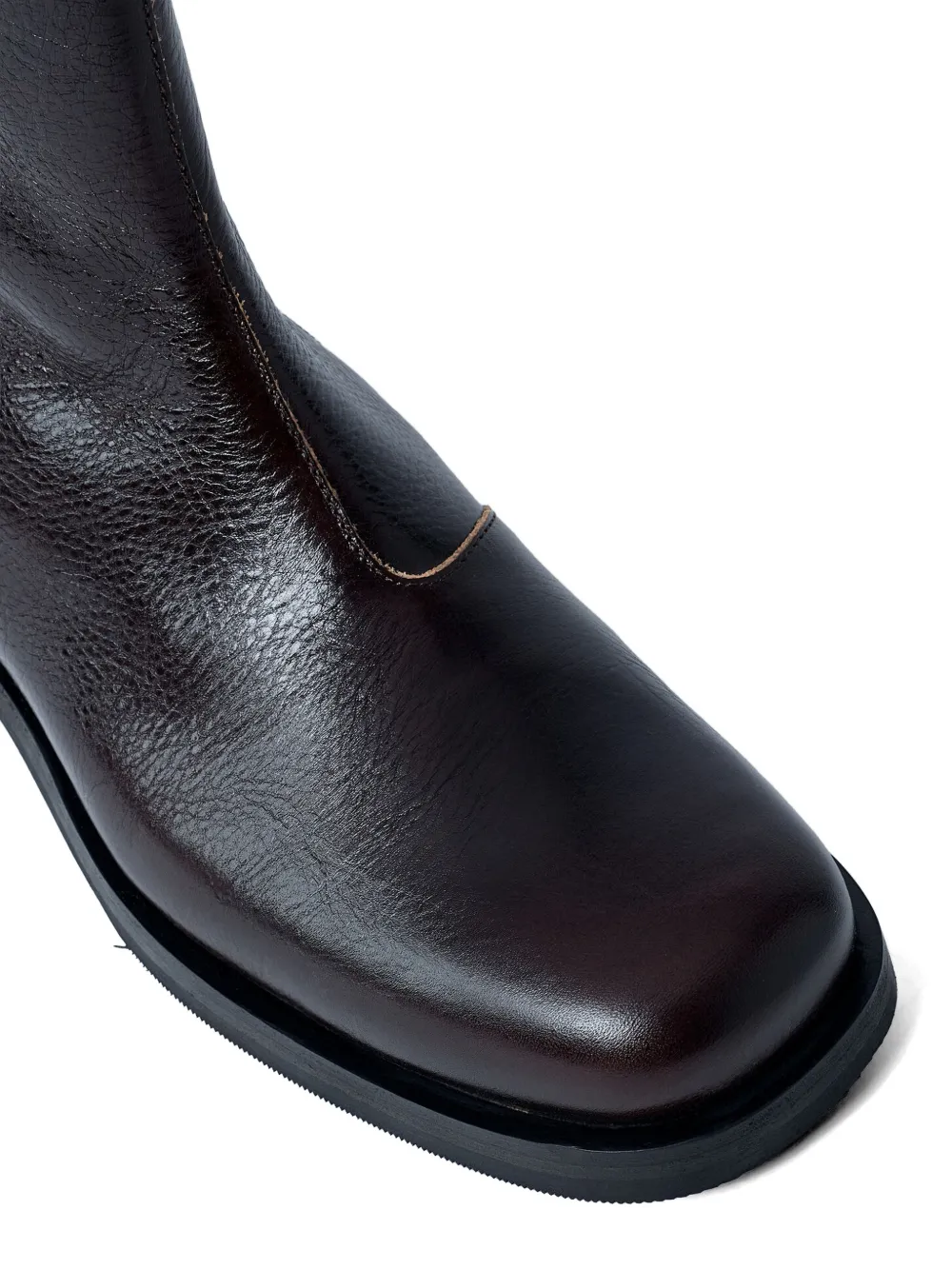 OUR LEGACY side-zip leather boots Bruin
